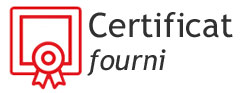 ramoneur délivrant un certificat